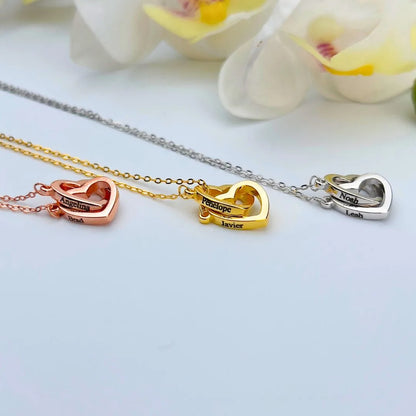 Eternal Love & Personalized Necklace