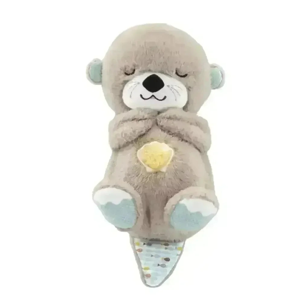 Premium Mink Fur Breathing Baby Otter Plushie - Bear Hugs