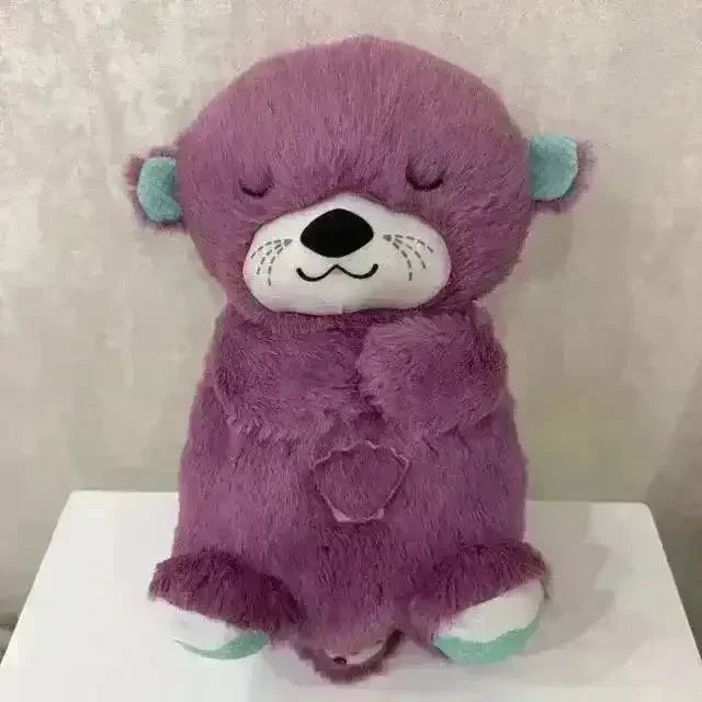 Premium Mink Fur Breathing Baby Otter Plushie - Bear Hugs