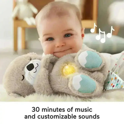Premium Mink Fur Breathing Baby Otter Plushie - Bear Hugs